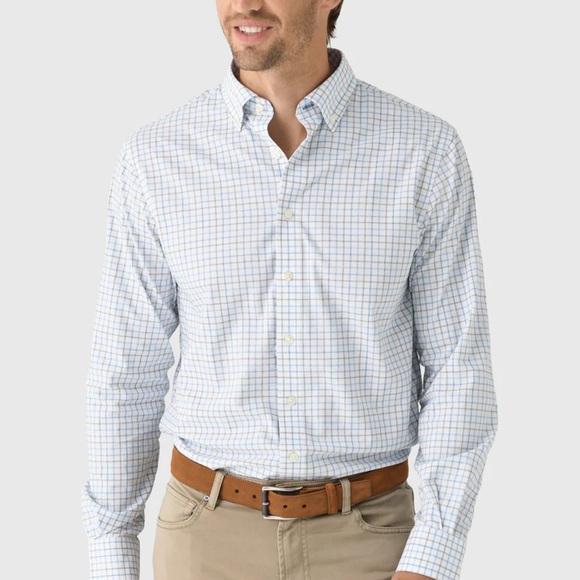 johnnie-O Other - JOHNNIE-O MEN'S PADDOCK PERFORMANCE BUTTON-DOWN SHIRT Medium